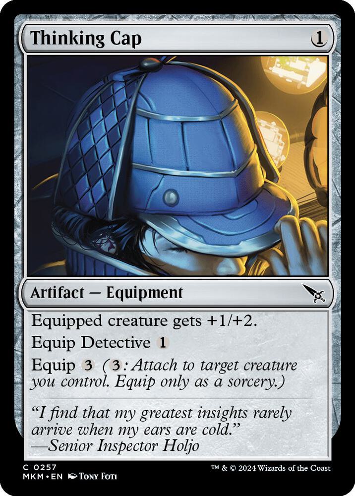 Thinking Cap 257 card from Murders at Karlov Manor