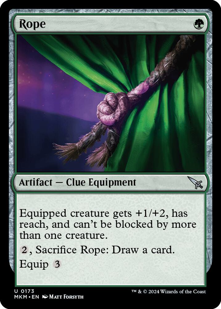 Rope 173 card from Murders at Karlov Manor