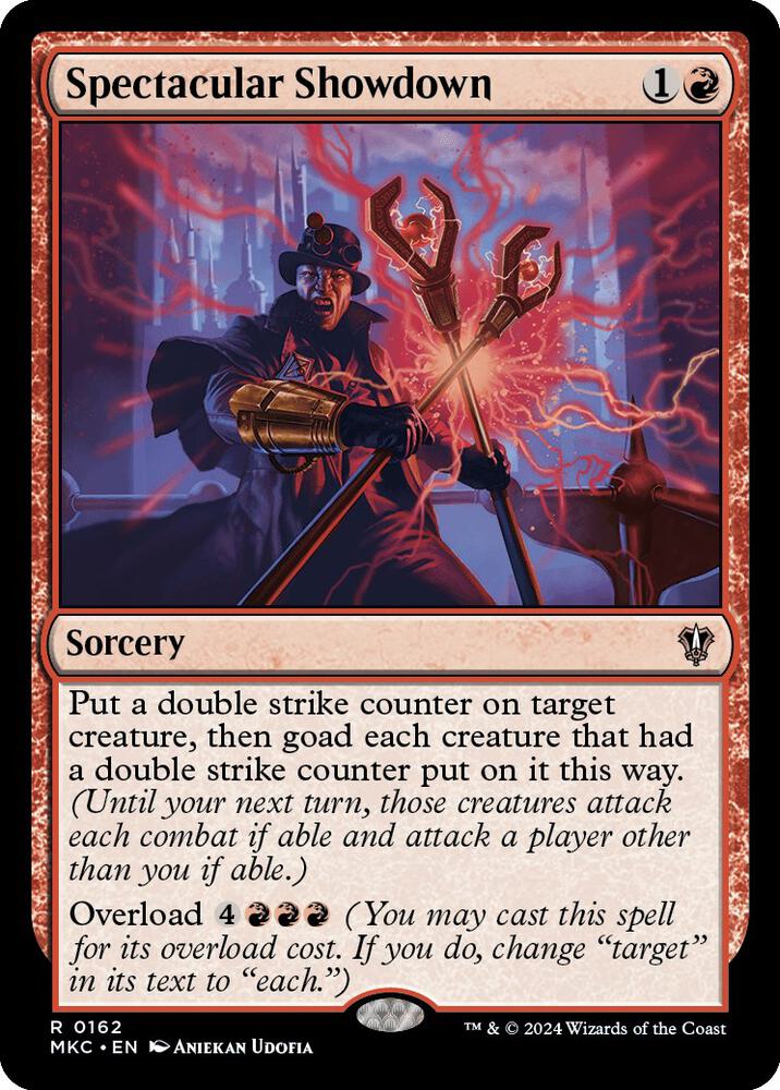 Spectacular Showdown 162 card from Commander: Murders at Karlov Manor