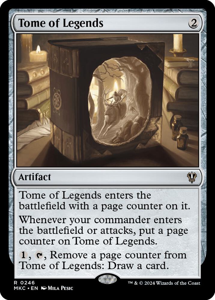 Tome of Legends 246 card from Commander: Murders at Karlov Manor