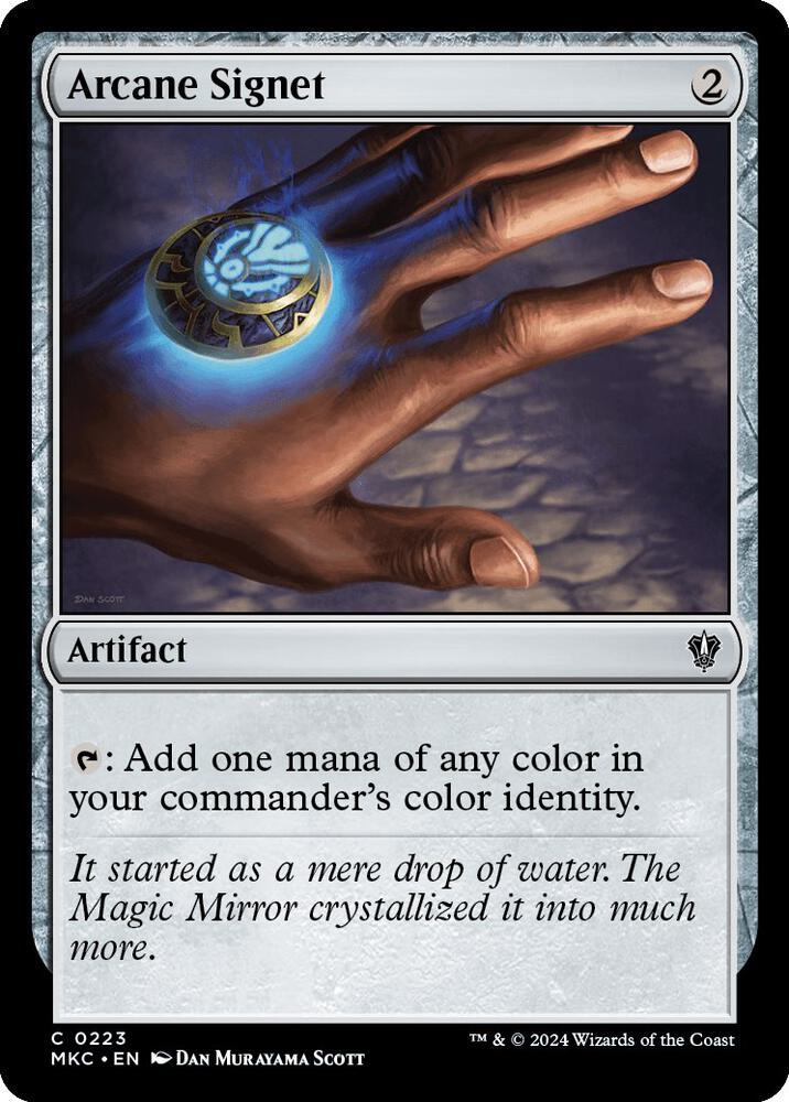 Arcane Signet 223 card from Commander: Murders at Karlov Manor