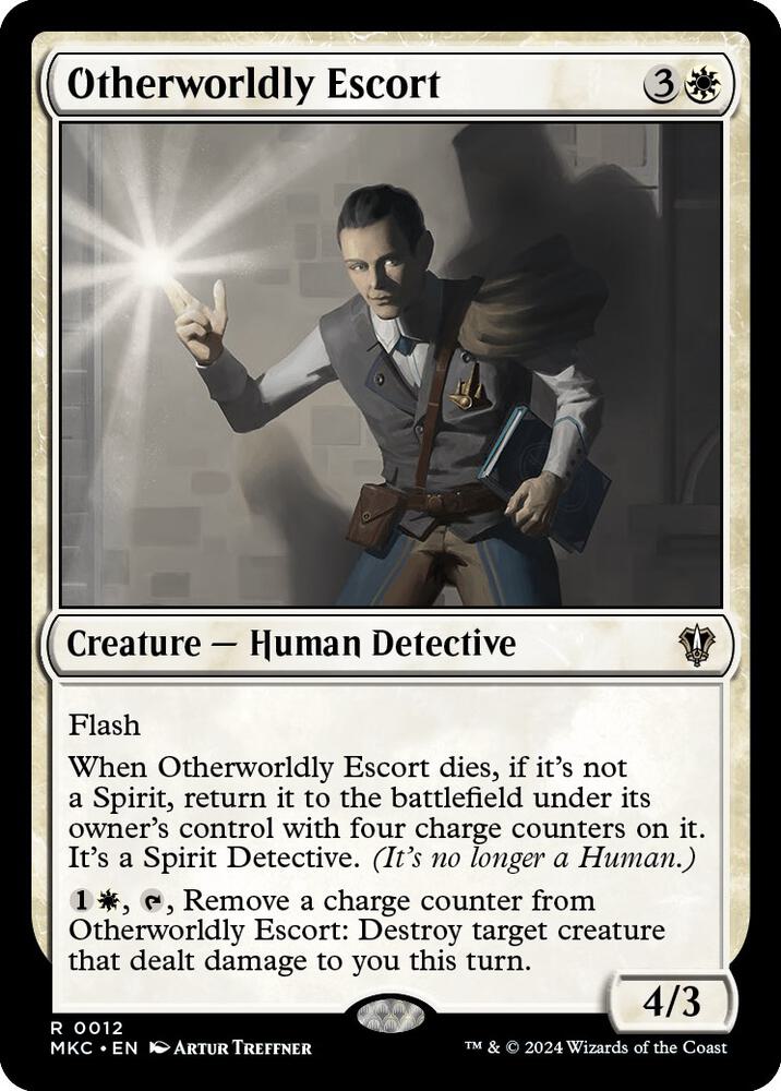 Otherworldly Escort 12 card from Commander: Murders at Karlov Manor