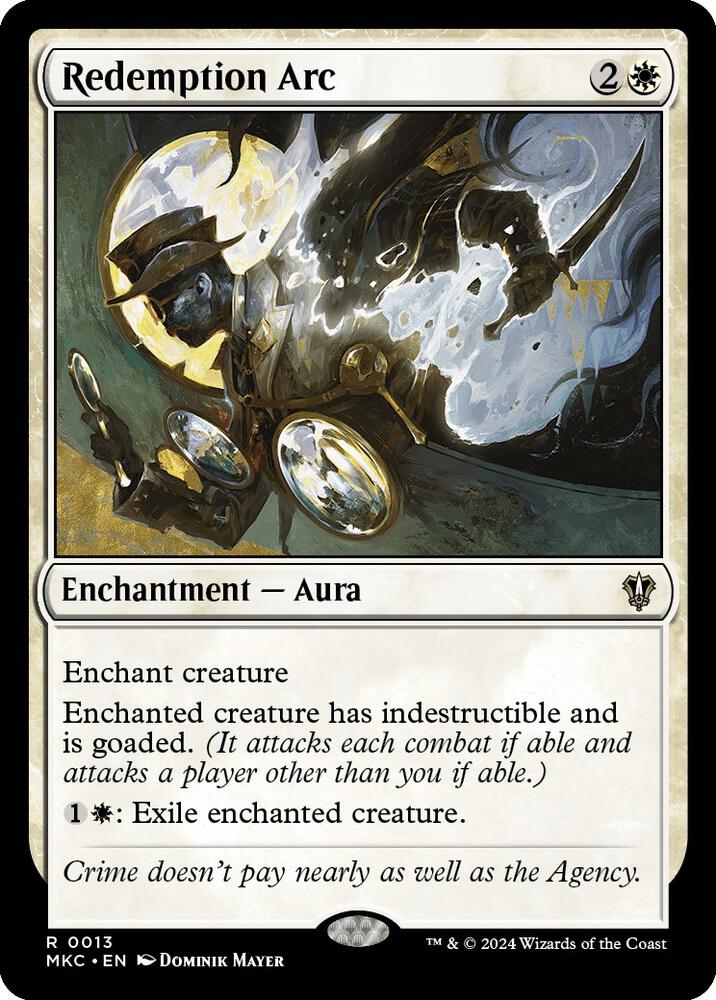 Redemption Arc 13 card from Commander: Murders at Karlov Manor