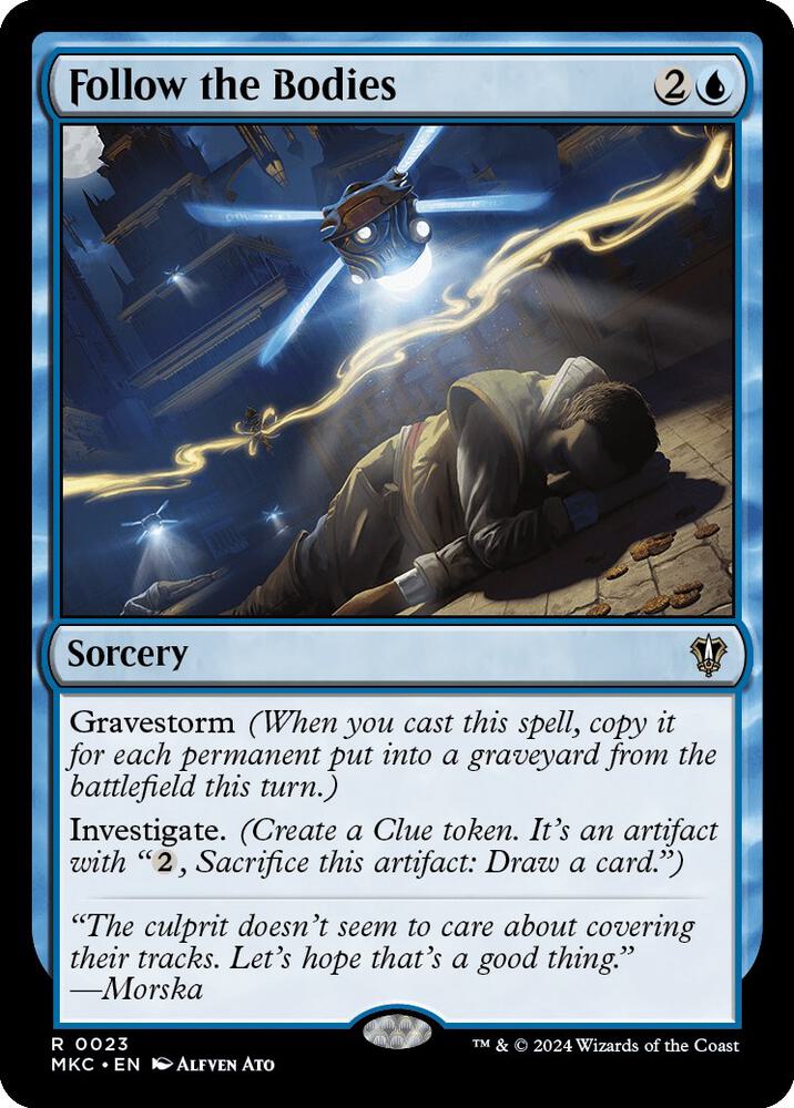 Follow the Bodies 23 card from Commander: Murders at Karlov Manor