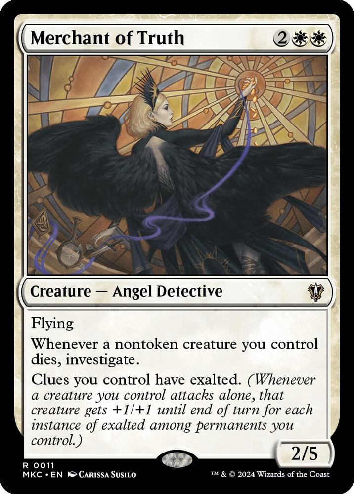 Merchant of Truth 11 card from Commander: Murders at Karlov Manor