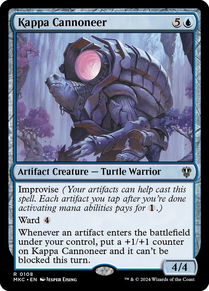 Kappa Cannoneer 108 card from Commander: Murders at Karlov Manor