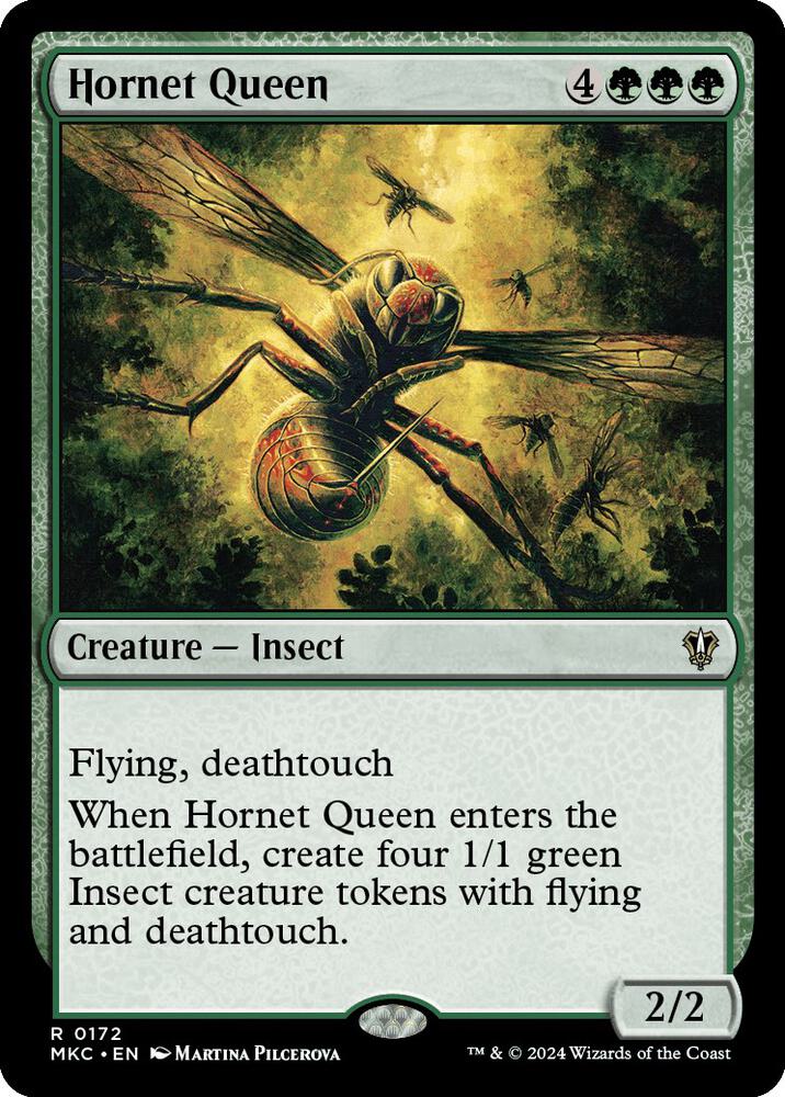Hornet Queen 172 card from Commander: Murders at Karlov Manor