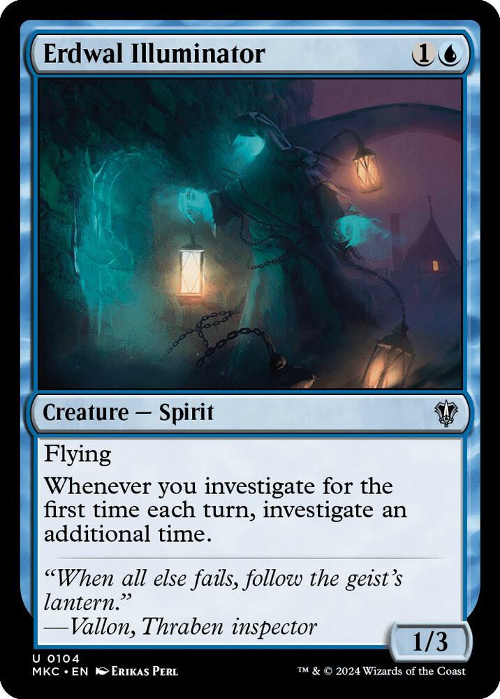 Erdwal Illuminator 104 card from Commander: Murders at Karlov Manor