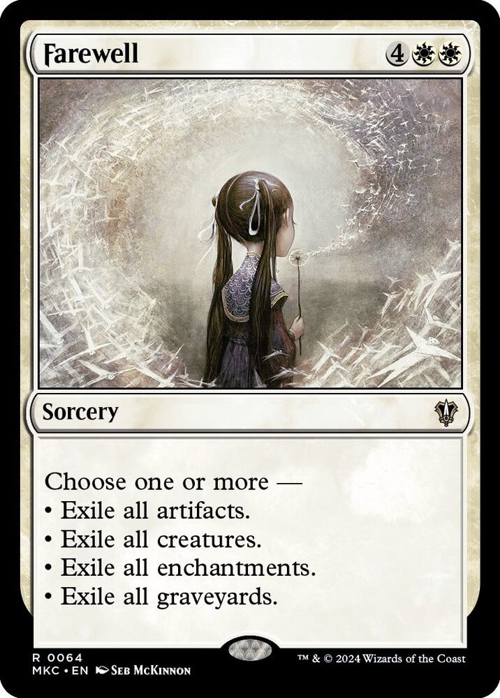 Farewell 64 card from Commander: Murders at Karlov Manor