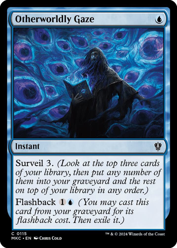 Otherworldly Gaze 115 card from Commander: Murders at Karlov Manor