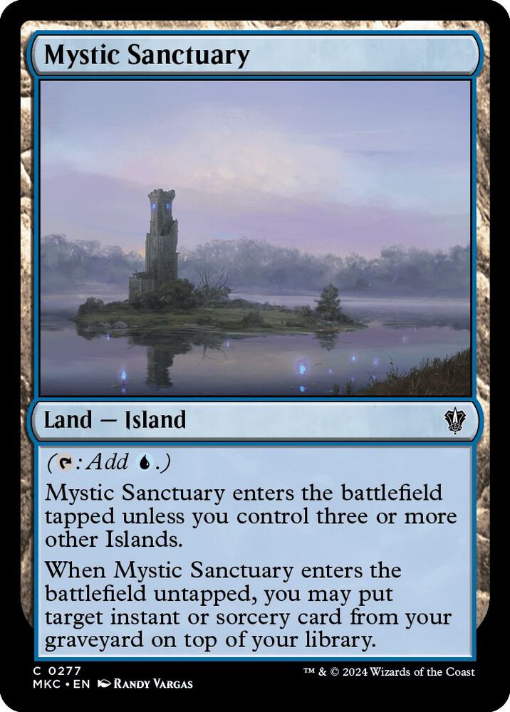 Mystic Sanctuary 277 card from Commander: Murders at Karlov Manor
