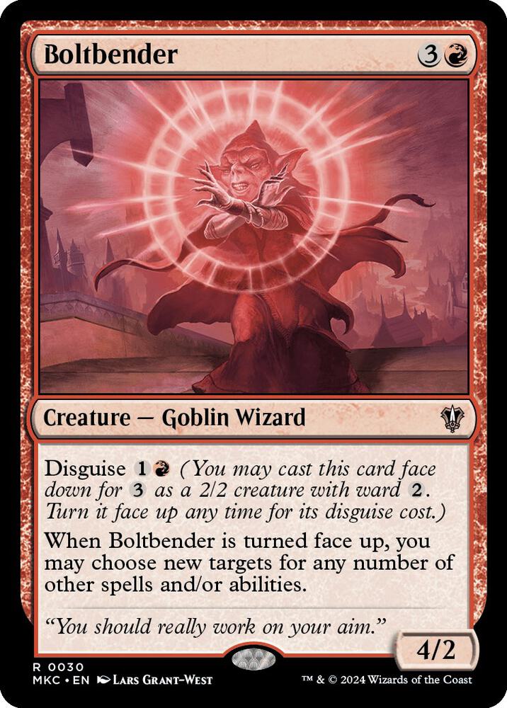 Boltbender 30 card from Commander: Murders at Karlov Manor