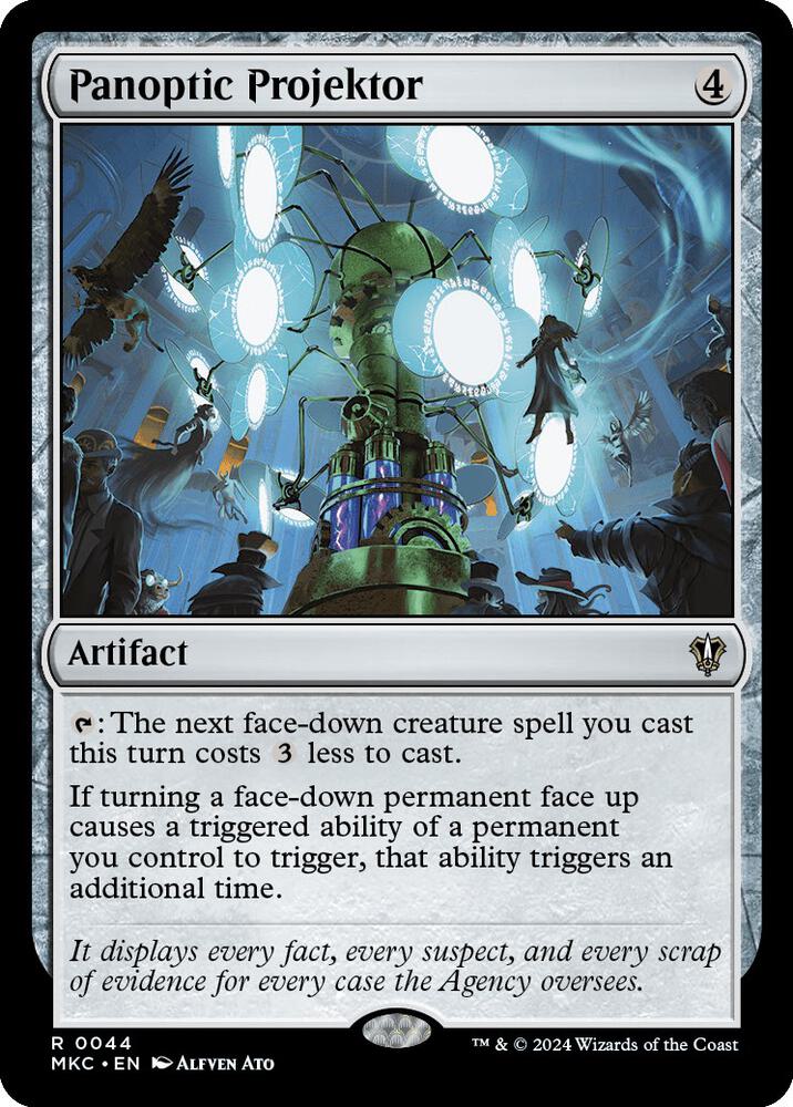 Panoptic Projektor 44 card from Commander: Murders at Karlov Manor
