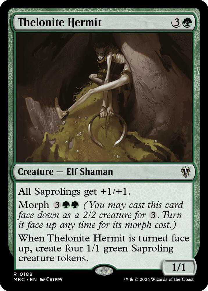 Thelonite Hermit 188 card from Commander: Murders at Karlov Manor