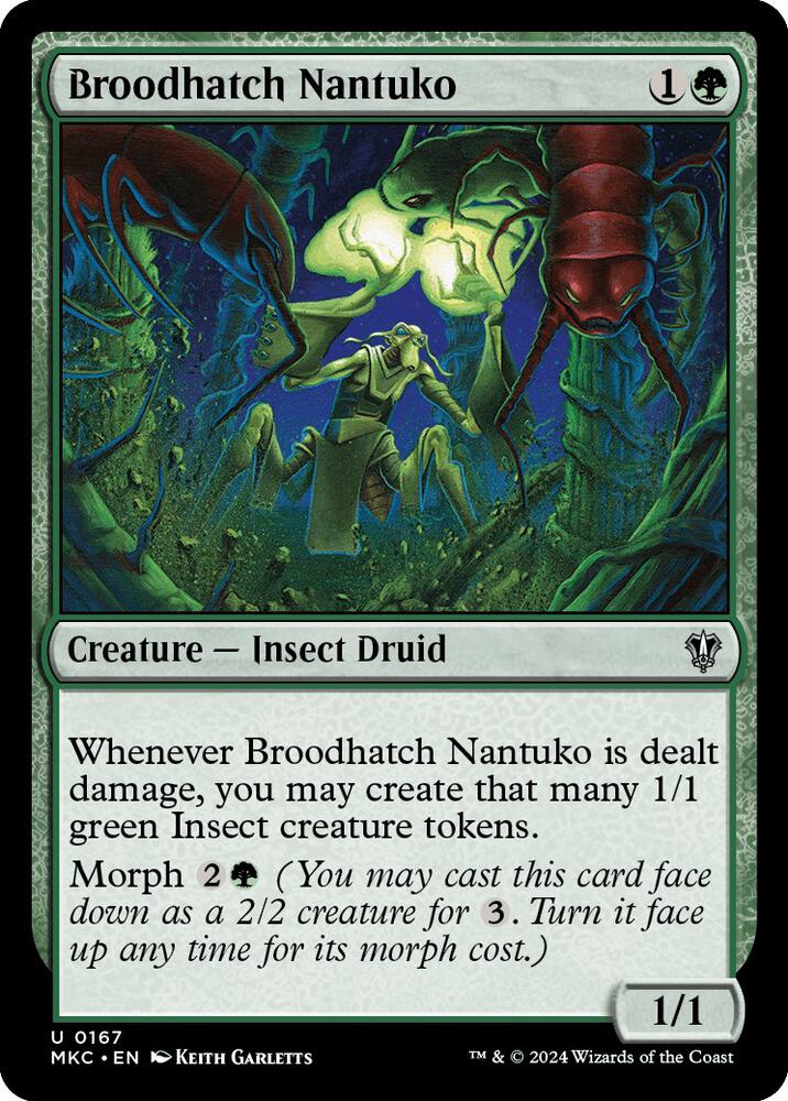Broodhatch Nantuko 167 card from Commander: Murders at Karlov Manor