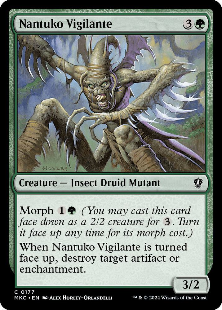 Nantuko Vigilante 177 card from Commander: Murders at Karlov Manor