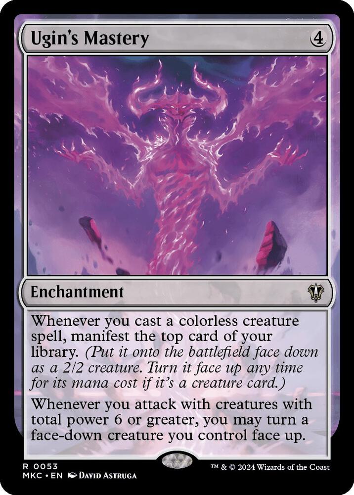 Ugin's Mastery 53 card from Commander: Murders at Karlov Manor