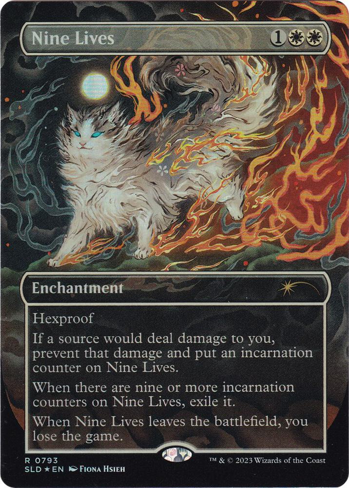 Nine Lives 793 card from Secret Lair Drop Series