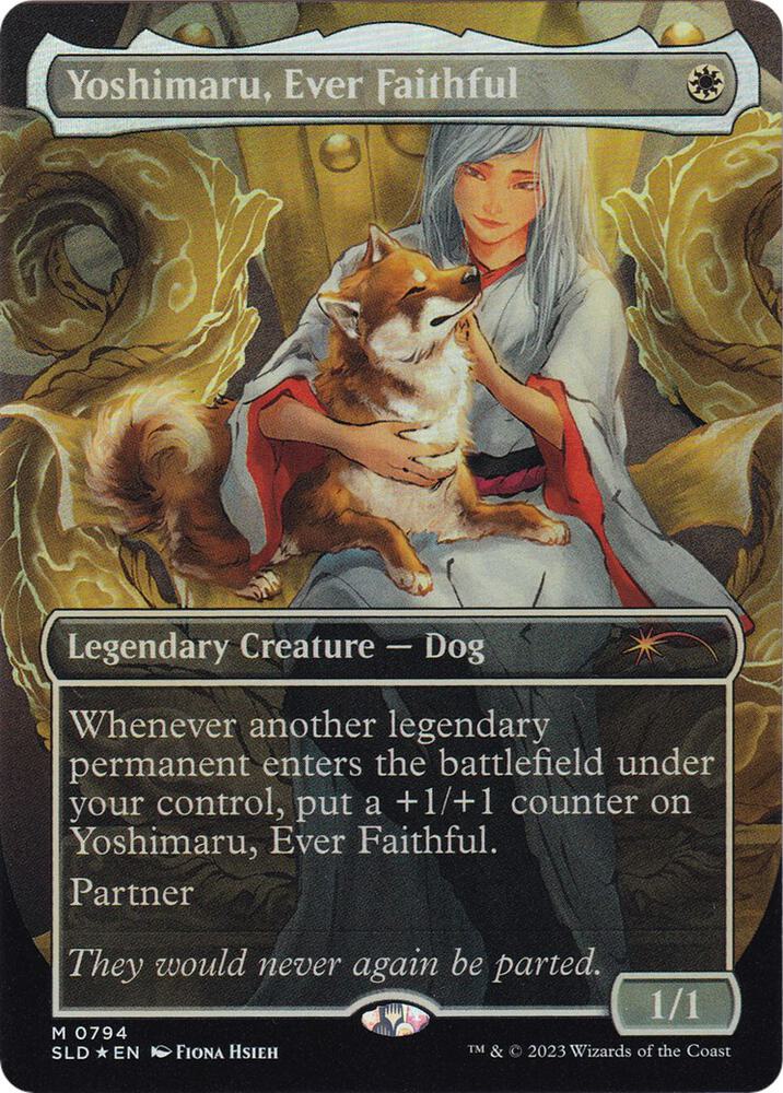 Yoshimaru, Ever Faithful 794 card from Secret Lair Drop Series