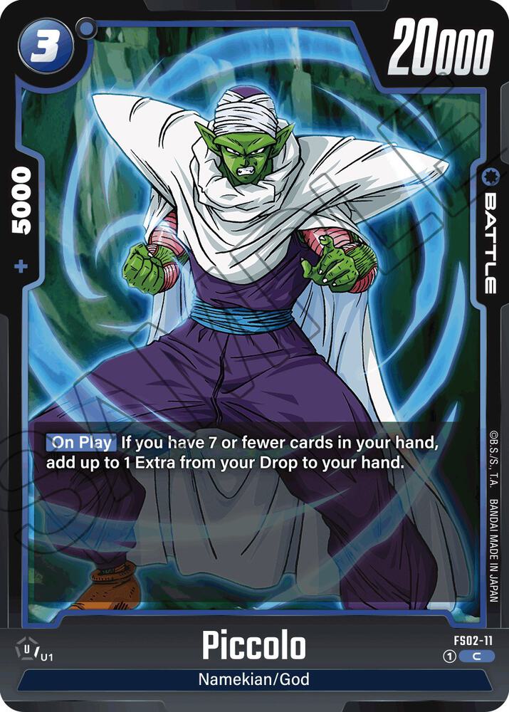 Piccolo FS02-11 card from Starter Deck 2: Vegeta