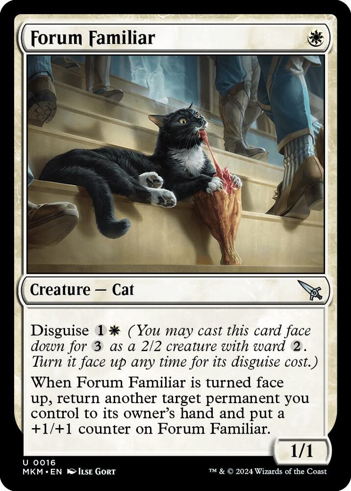 Forum Familiar 16 card from Murders at Karlov Manor