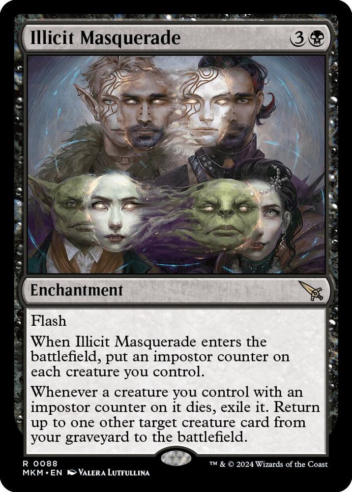 Illicit Masquerade 88 card from Murders at Karlov Manor