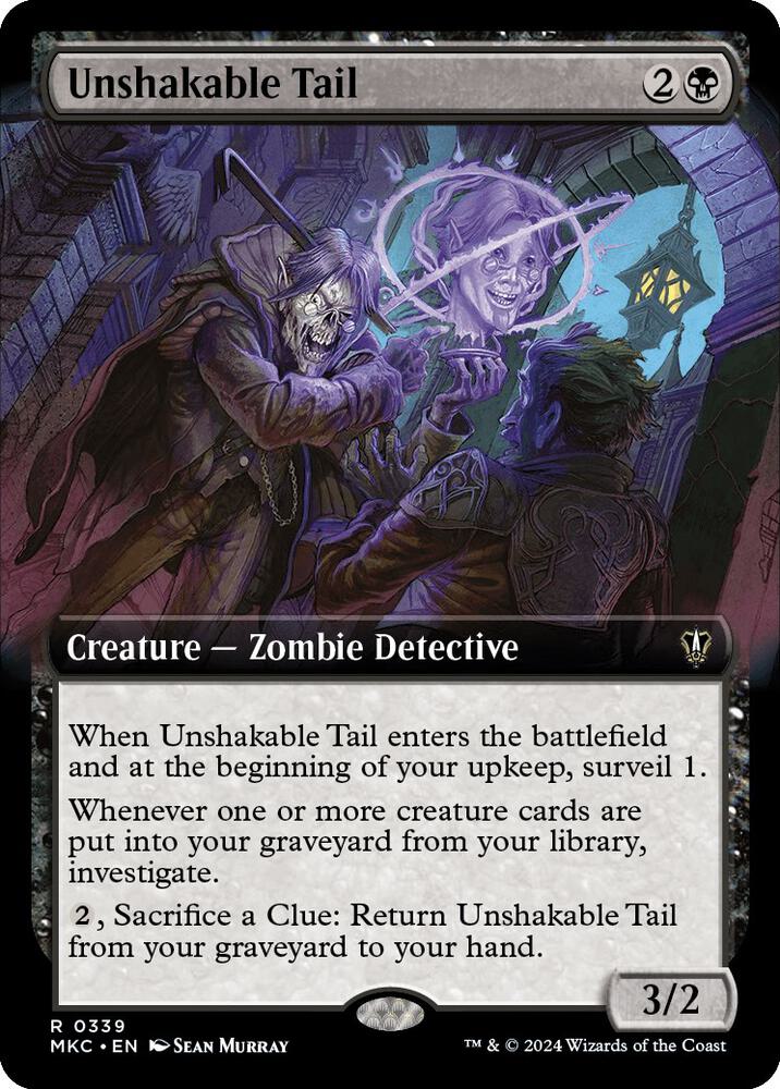 Unshakable Tail (Extended Art) 339 card from Commander: Murders at Karlov Manor