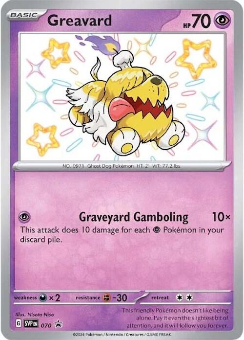 Greavard 070 card from SV: Scarlet & Violet Promo Cards