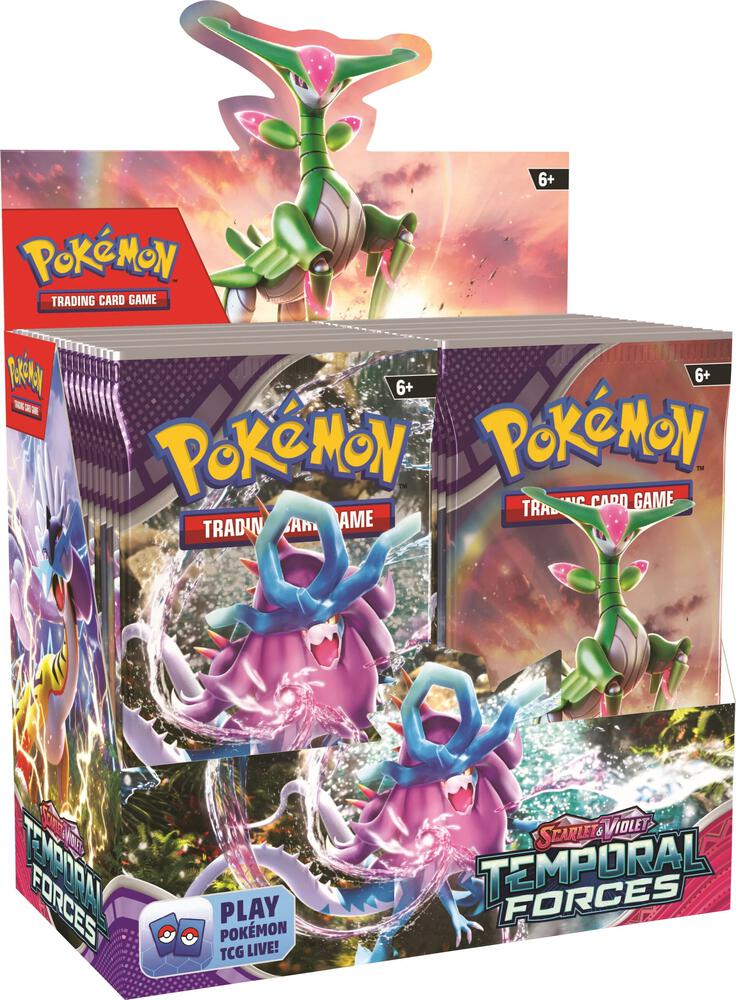 Temporal Forces Booster Box card from SV05: Temporal Forces
