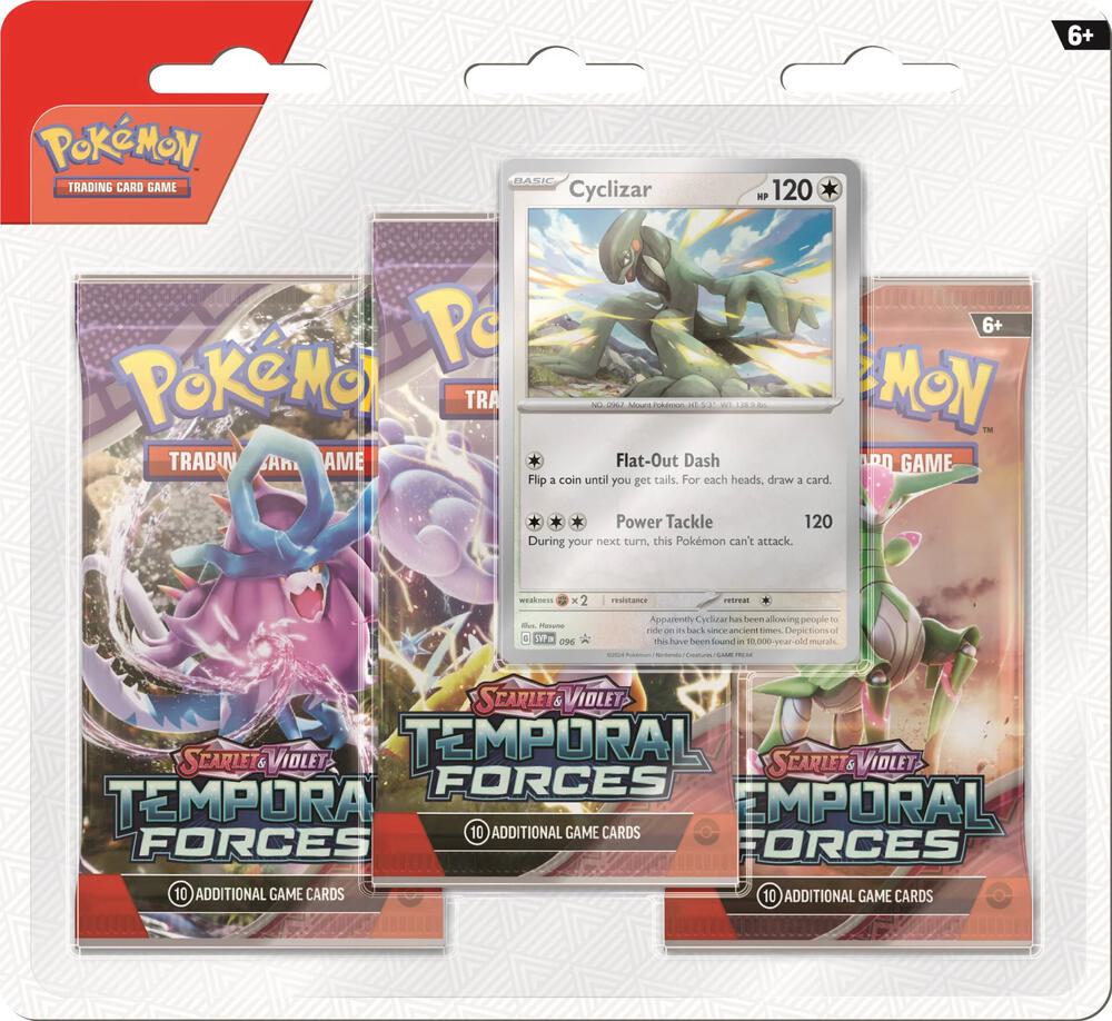 Temporal Forces 3 Pack Blister [Cyclizar] card from SV05: Temporal Forces