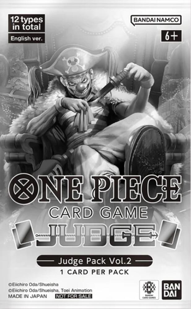 Judge Pack Vol. 2 card from One Piece Promotion Cards