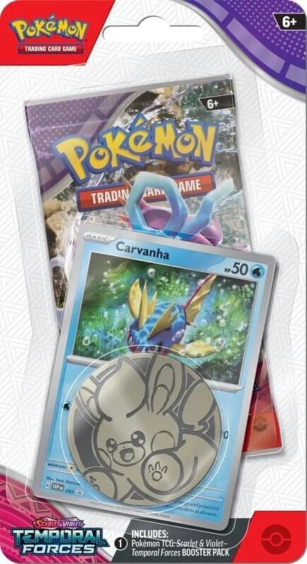 Temporal Forces Single Pack Blister [Carvanha] card from SV05: Temporal Forces