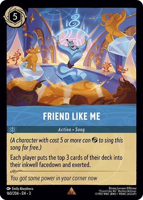 Friend Like Me 160/204 card from Into the Inklands