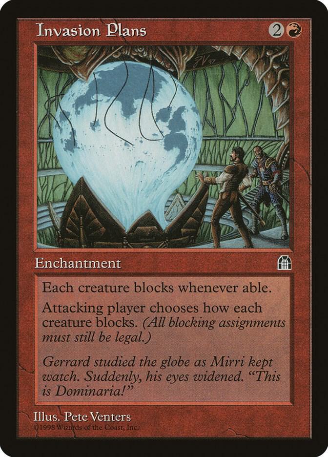 Invasion Plans card from Stronghold