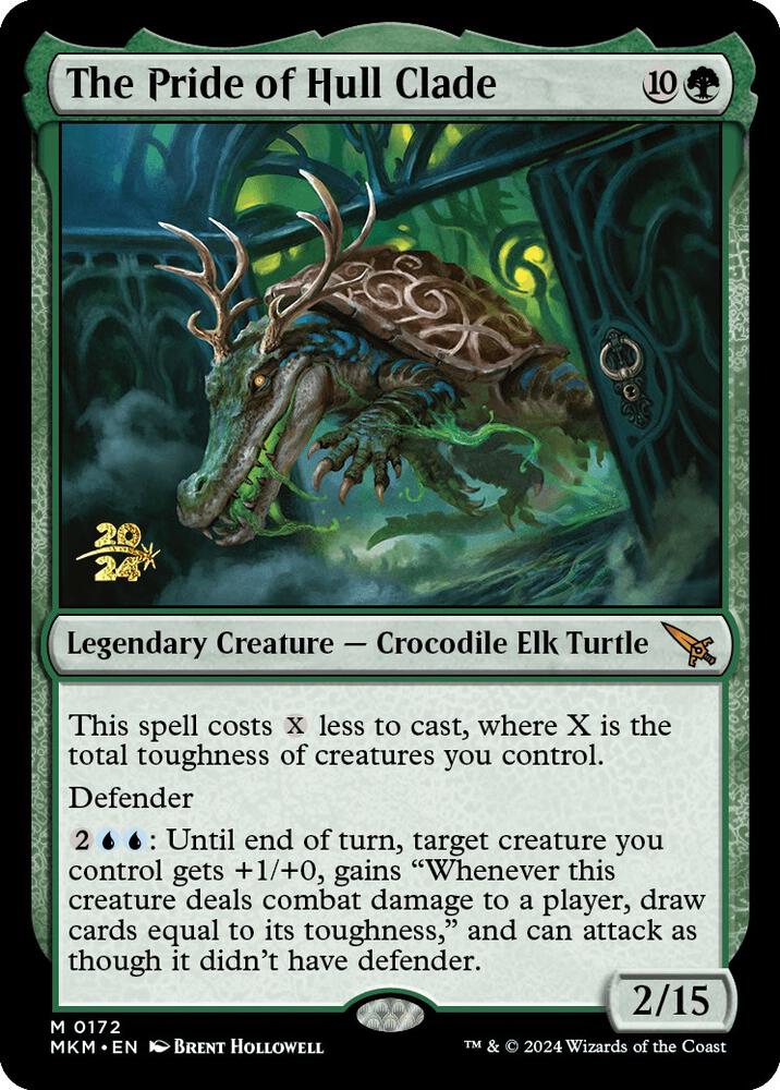 The Pride of Hull Clade 172 card from Prerelease Cards