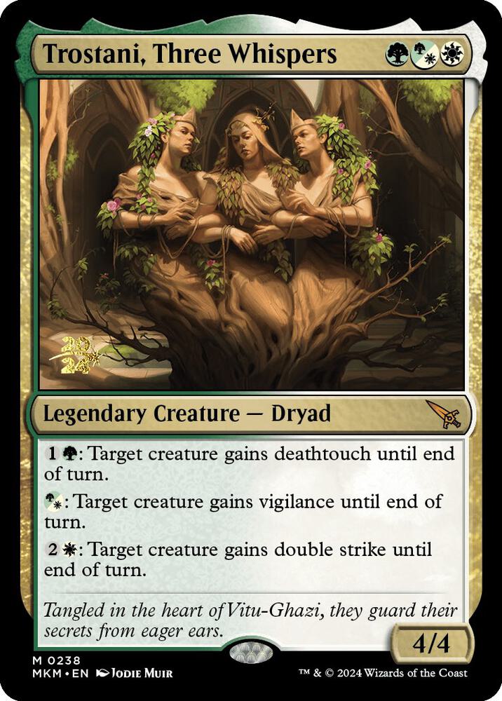 Trostani, Three Whispers 238 card from Prerelease Cards
