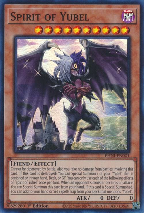 Spirit of Yubel PHNI-EN001 card from Phantom Nightmare