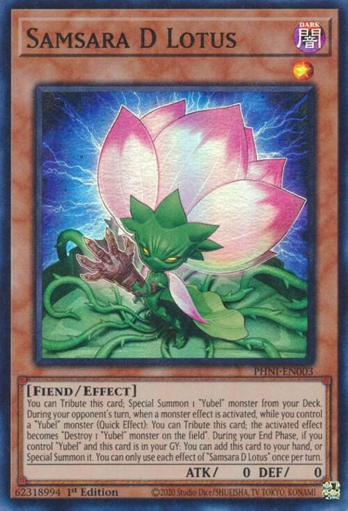 Samsara D Lotus PHNI-EN003 card from Phantom Nightmare