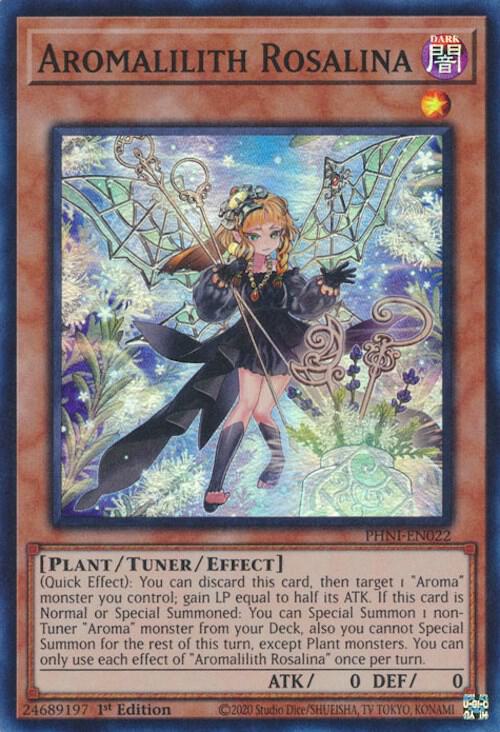 Aromalilith Rosalina PHNI-EN022 card from Phantom Nightmare