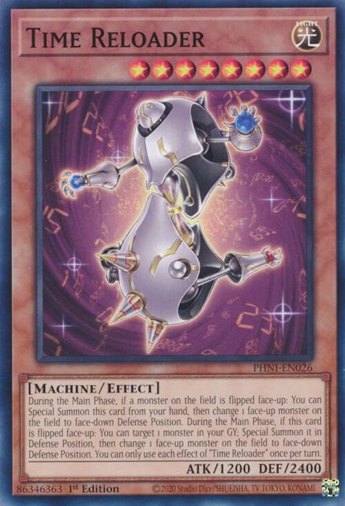Time Reloader PHNI-EN026 card from Phantom Nightmare