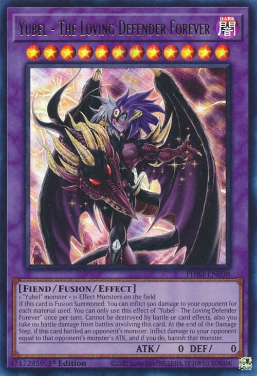 Yubel - The Loving Defender Forever PHNI-EN038 card from Phantom Nightmare