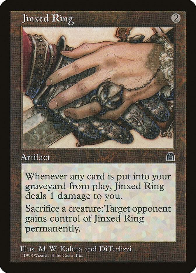 Jinxed Ring card from Stronghold