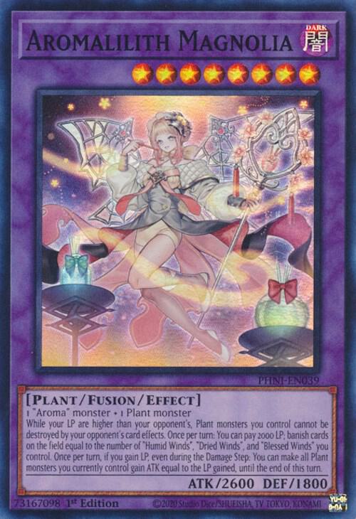 Aromalilith Magnolia PHNI-EN039 card from Phantom Nightmare
