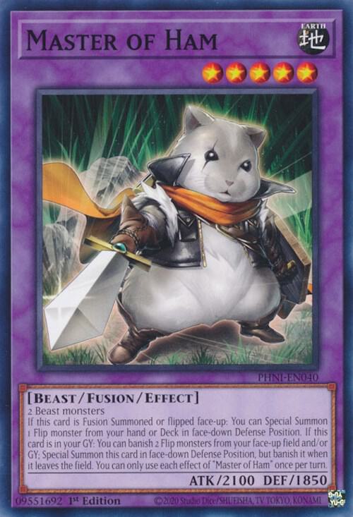 Master of Ham PHNI-EN040 card from Phantom Nightmare