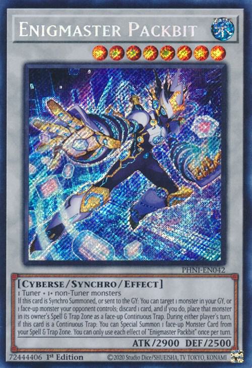 Enigmaster Packbit PHNI-EN042 card from Phantom Nightmare
