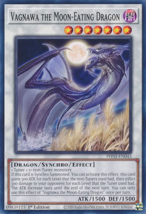 Vagnawa the Moon-Eating Dragon PHNI-EN043 card from Phantom Nightmare