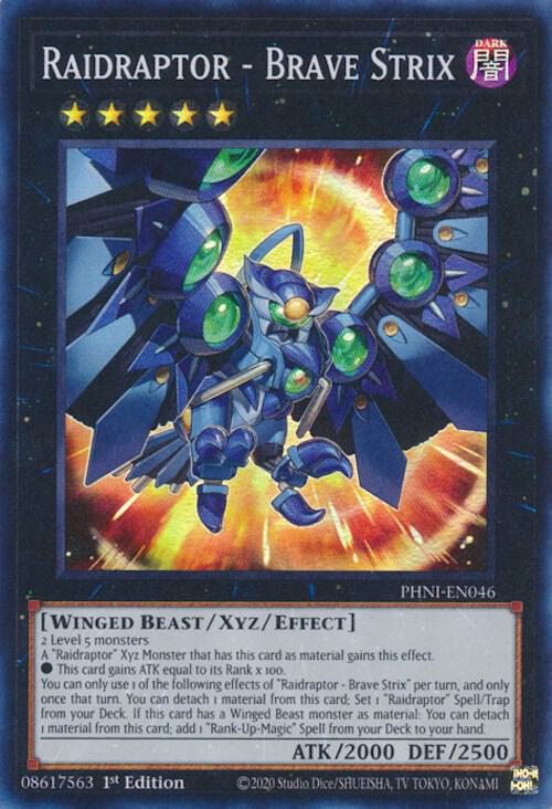Raidraptor - Brave Strix PHNI-EN046 card from Phantom Nightmare