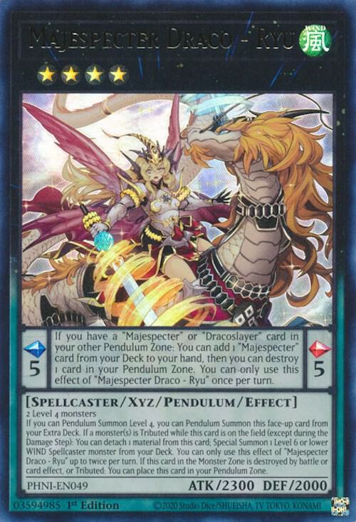 Majespecter Draco - Ryu PHNI-EN049 card from Phantom Nightmare