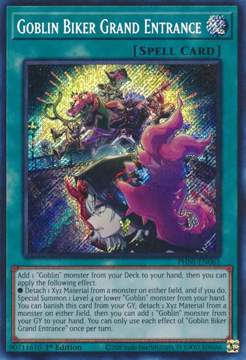 Goblin Biker Grand Entrance PHNI-EN061 card from Phantom Nightmare