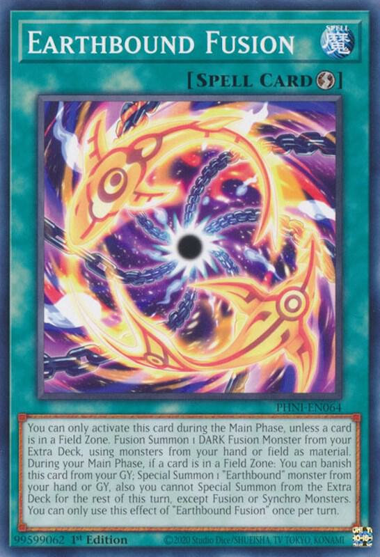 Earthbound Fusion PHNI-EN064 card from Phantom Nightmare